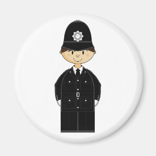 British Policeman Magnet