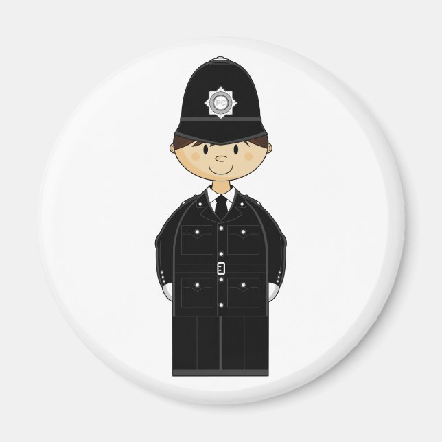 British Policeman Magnet (Front)