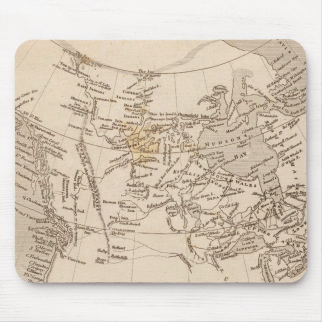 British possessions in America Mouse Pad (Front)