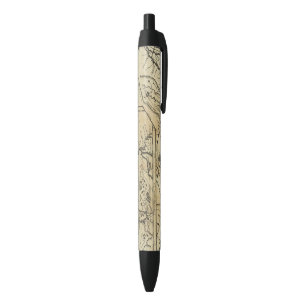 British Possessions in North America 2 Black Ink Pen