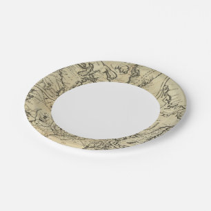 British Possessions in North America 2 Paper Plate