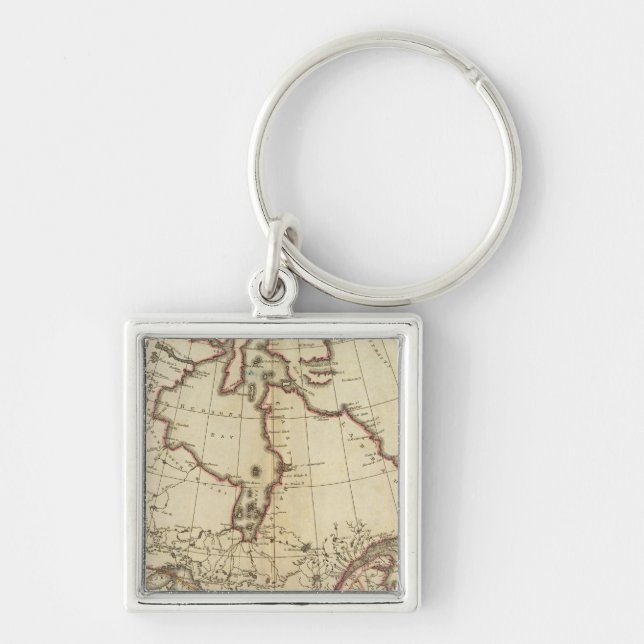 British Possessions in North America Keychain (Front)