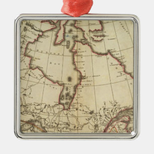 British Possessions in North America Metal Ornament