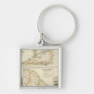 British Possessions on the North East Coast Keychain
