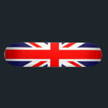 British Pride Skateboard<br><div class="desc">A skateboard with a Great Britain flag on it</div>