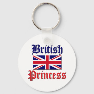British Princess Keychain