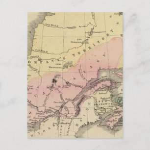 British Provinces of North America Postcard