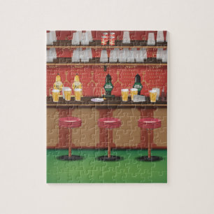 British Pub Bar Jigsaw Puzzle