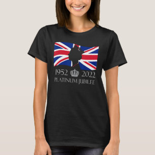 British Queen Monarchy 70th Anniversary Platinum J T-Shirt