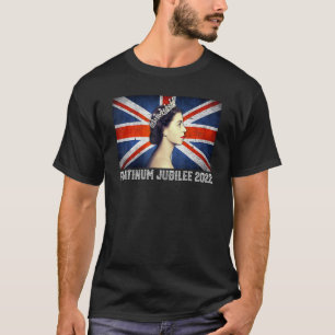 British Queen Monarchy Platinum Jubilee 70th Anniv T-Shirt