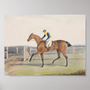 British Racehorse (The Duchess) Poster