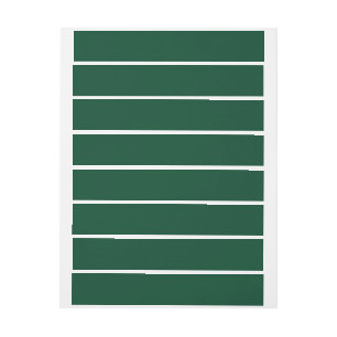 British racing green  (solid color)  wrap around label
