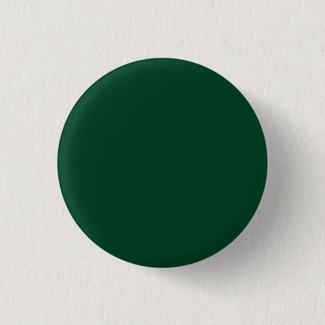 British racing green  (solid colour)  1 inch round button (Front)