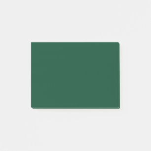 British Racing Green Solid Colour Post-it Notes