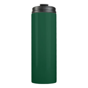 British racing green (solid colour) thermal tumbler
