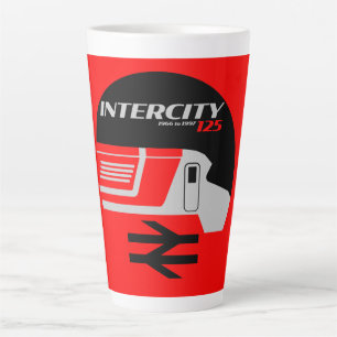 British Rail Intercity Classic Train Enthusiast Latte Mug