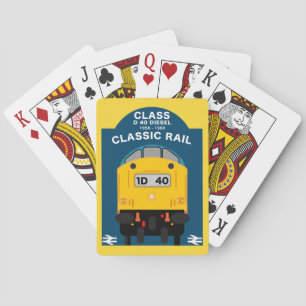British Rail Train Enthusiast Playing Cards