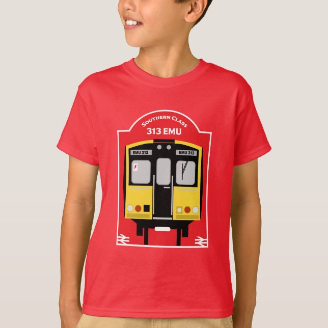 British Rail Train Enthusiast T-Shirt (Front)