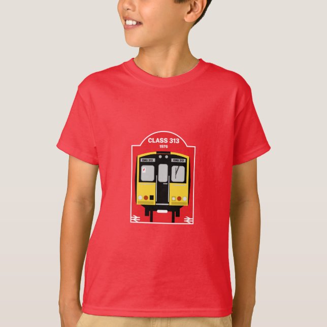 British Rail Train Enthusiast T-Shirt (Front)