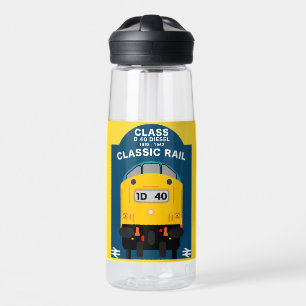 British Rail Train Enthusiast Water Bottle