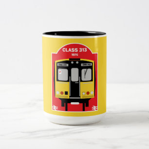 British Rail Train Geeks Two-Tone Coffee Mug