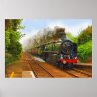 British Railway Steam Train Art IV