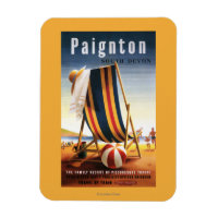 British Railways Beach Chair and Ball Poster
