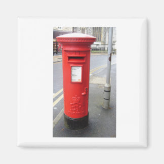 British Red Post Box Magnet
