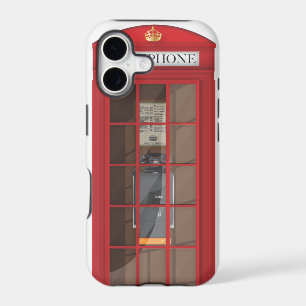 British Red Public call box