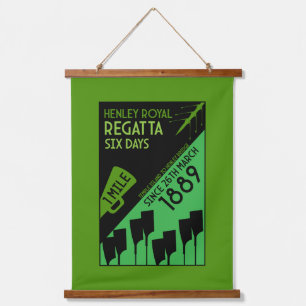 British River Thames Regatta Hanging Tapestry