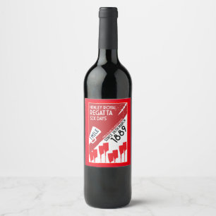 British River Thames Regatta Wine Label