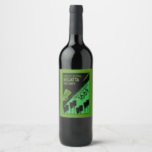 British River Thames Regatta Wine Label