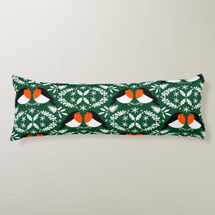 British Robin Redbreast Body Pillow