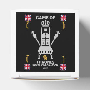 British Royal Coronation King Charles III Favor Box