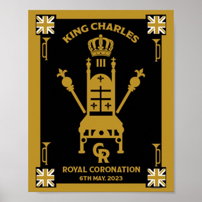 British Royal Coronation King Charles III      Poster (Front)