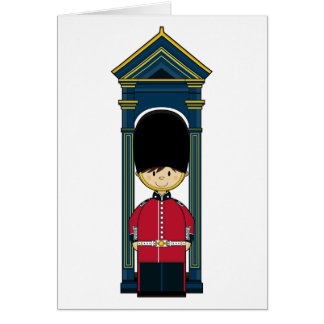 British Royal Guard Card