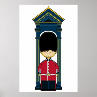 British Royal Guard Poster