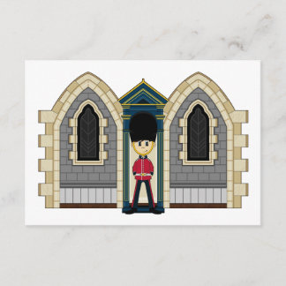 British Royal Guard RSVP Card