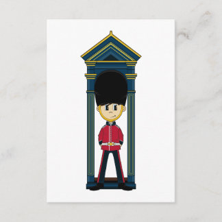 British Royal Guard RSVP Card