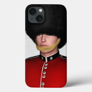 British Royal Guard Soldier London Art iPhone 13 Case
