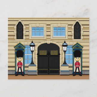 British Royal Palace Guards Postcard