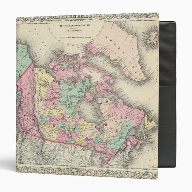 British, Russian & Danish Possessions Binder (Front/Inside)