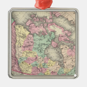 British, Russian & Danish Possessions Metal Ornament