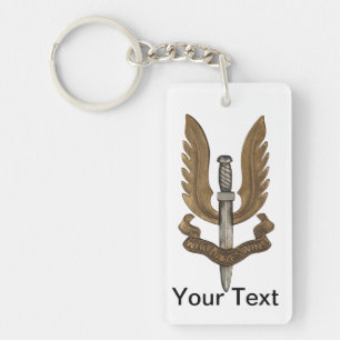 British SAS Keychain