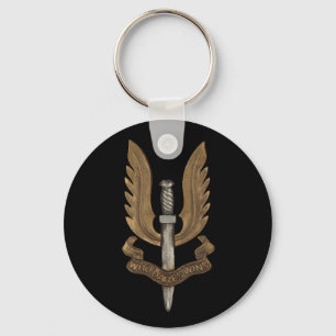 British SAS Keychain