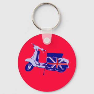 British scooter keychain