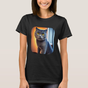 British Shorthair Cat 6 T-Shirt