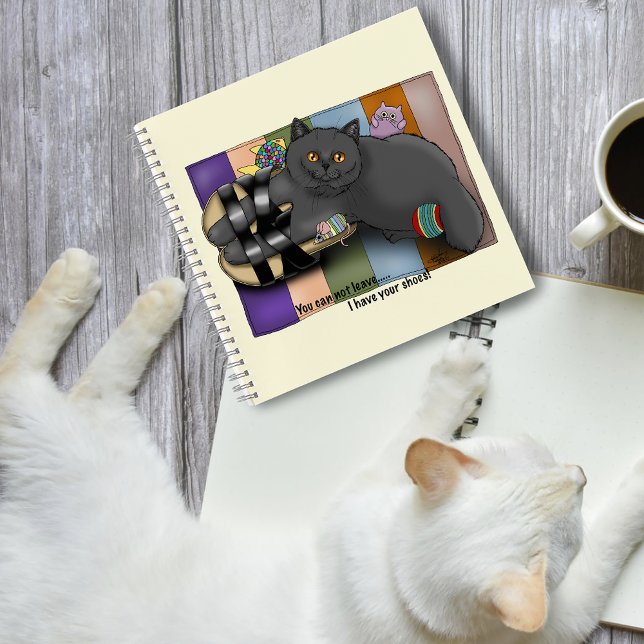 British Shorthair Cat Sandals Beach Ready Funny Notebook (Creator Uploaded)