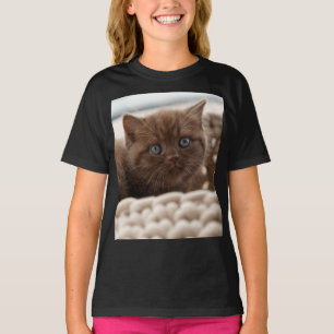 British shorthair, Kitten, Cat T-Shirt