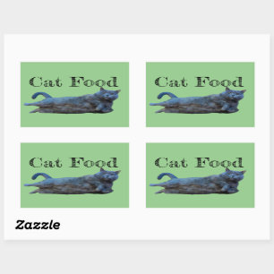 British Shorthair Kitty Cat Laying on Side Sticker